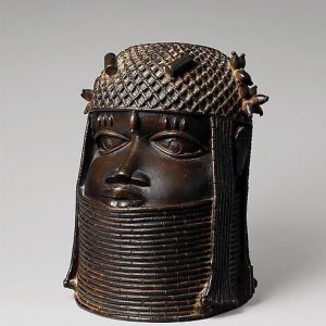 Benin Oba Bronze Head – Symbol of Edo Royalty & Heritage