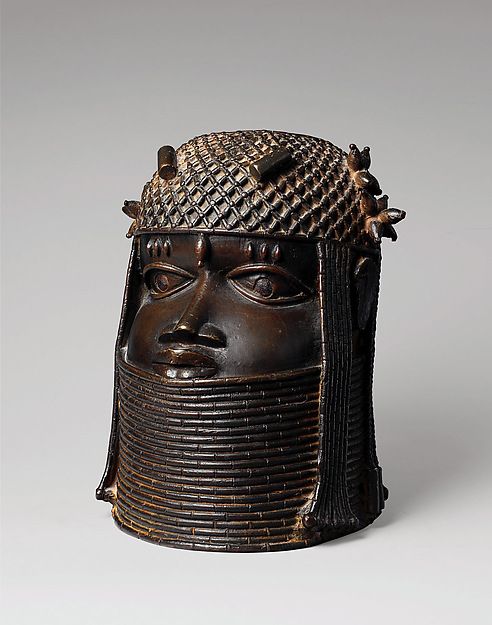 Head of an oba _ Edo peoples _ The Metropolitan Museum of Art Benin Bronze Head